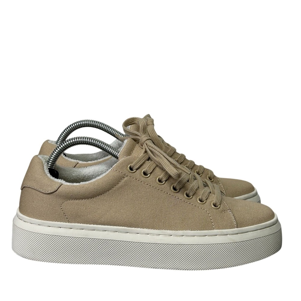 ABEO Jumpstreet Sneaker Metatarsal US 6.5 Sand Canvas Platform Orthotic Comfort